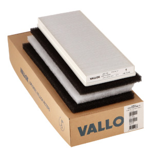 Vallox ILMAVA 100/120 (no 1993. gada) filtra komplekts Nr. 4 G1+G1+G4+F7 (oriģināls)