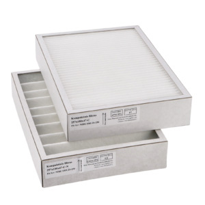 Genvex ECO 190 / ECO 190 XL filtru komplekts G4+F7 (analogs) 257x180x47